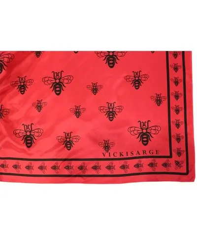 Vickisarge Women's The Silk Bee Scarf In Red