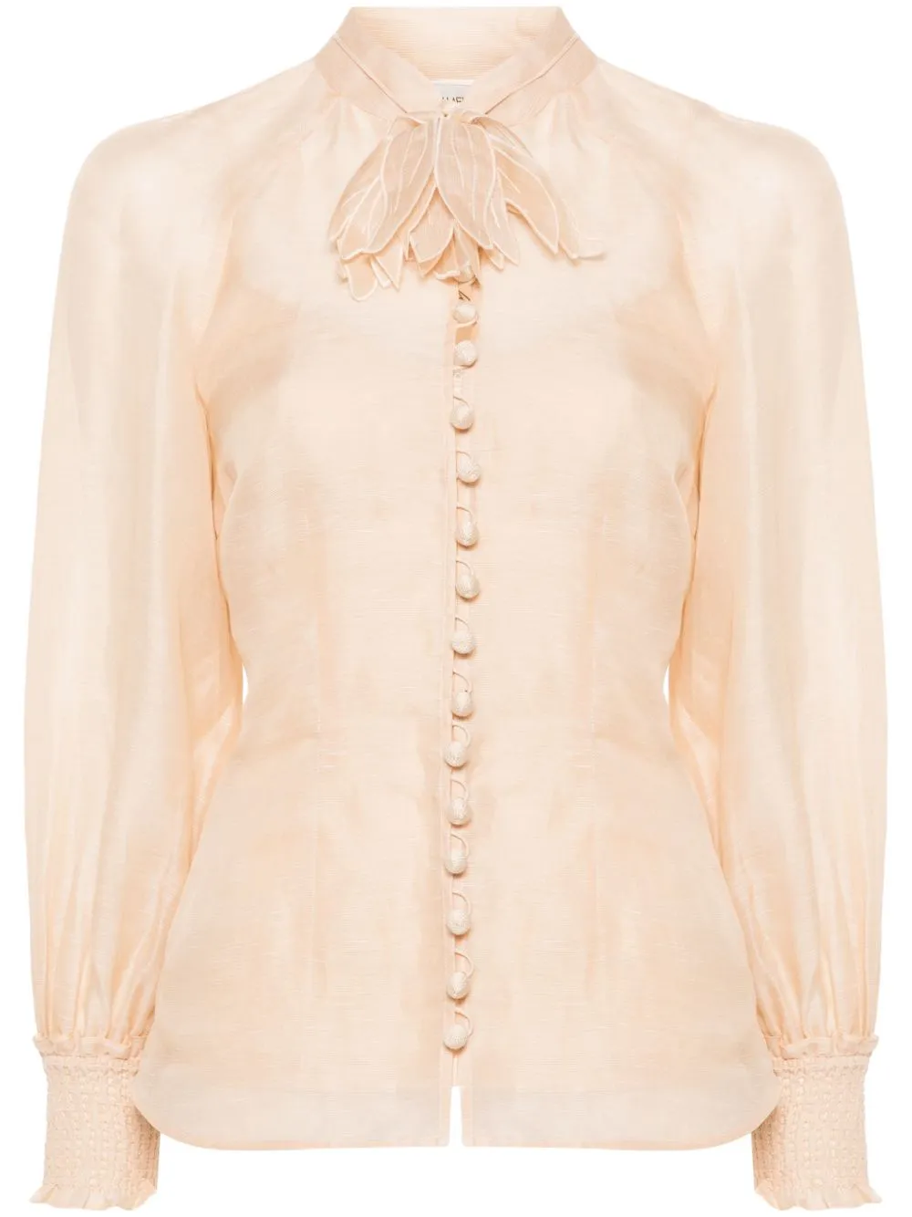 ZIMMERMANN Illustration blouse - Neutrals